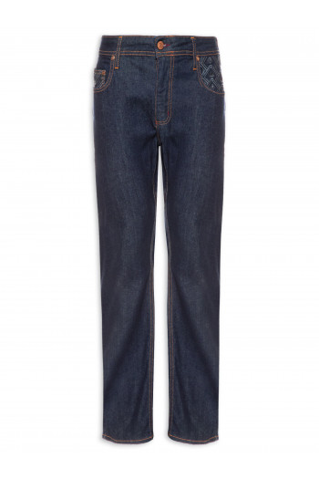 Calça Masculina Jeans Paul Slim - Azul