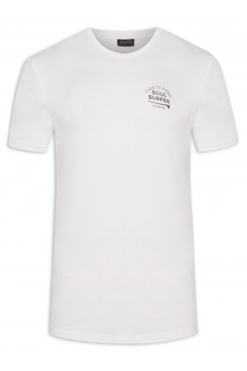 T-shirt Kombi Soul Surfer - Off White