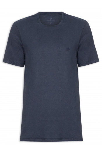 T-Shirt Masculina Dc Básica Essenti - Azul