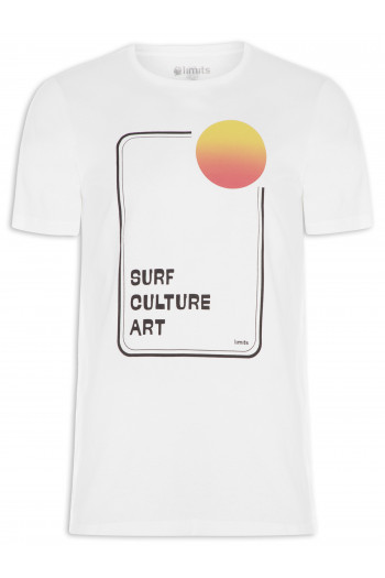 Camiseta Touch Culture - Off white